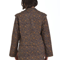 Still Kinda Here Crop Jacket In Blue