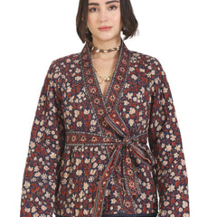 Almost Always Kimono Jacket in Blue