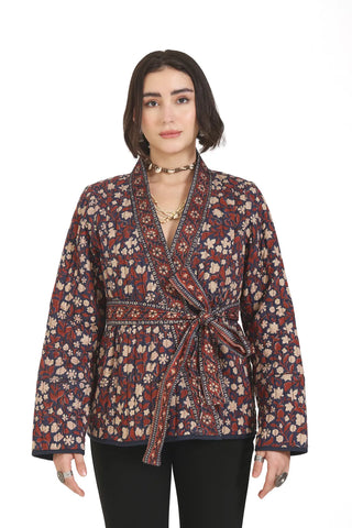 Almost Always Kimono Jacket in Blue