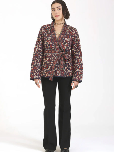 Almost Always Kimono Jacket in Blue