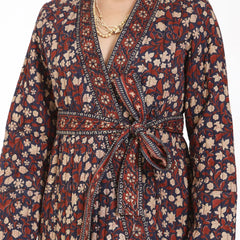 Almost Always Kimono Jacket in Blue