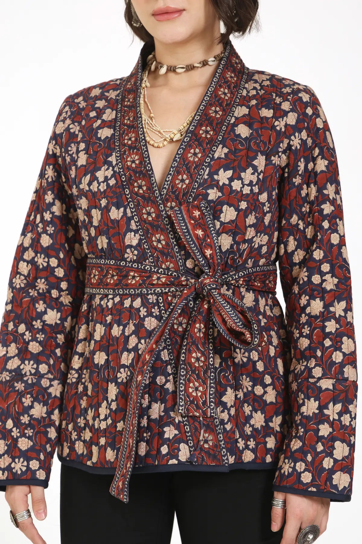 Almost Always Kimono Jacket in Blue
