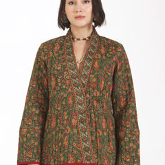 Almost Always Kimono Jacket in Olive