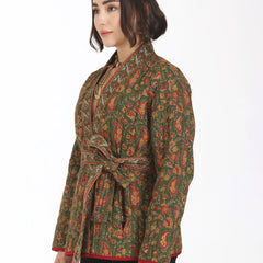 Almost Always Kimono Jacket in Olive