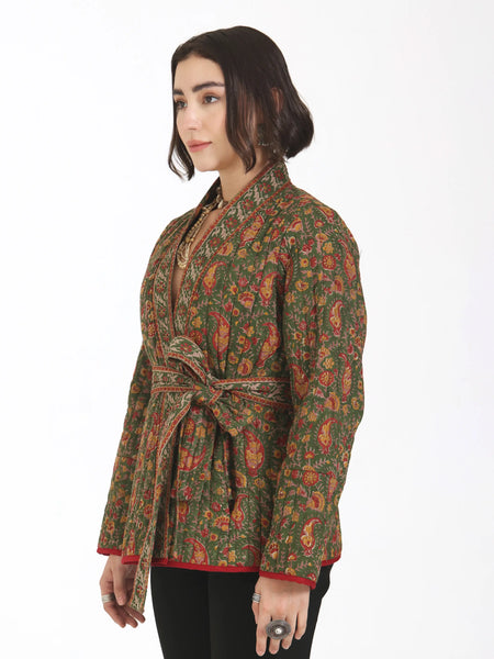 Almost Always Kimono Jacket in Olive