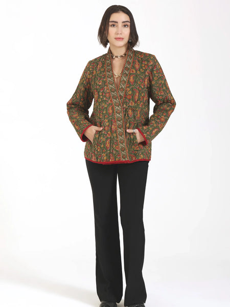 Almost Always Kimono Jacket in Olive