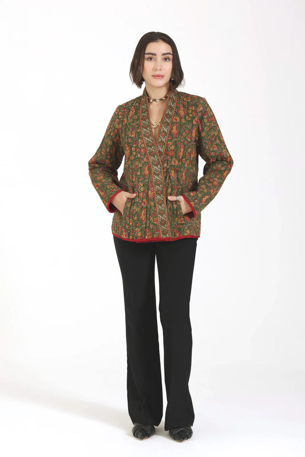 Almost Always Kimono Jacket in Olive