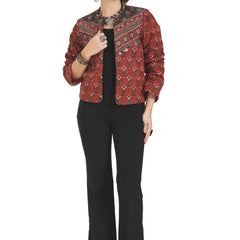 Somewhere In Between Jacket in Red