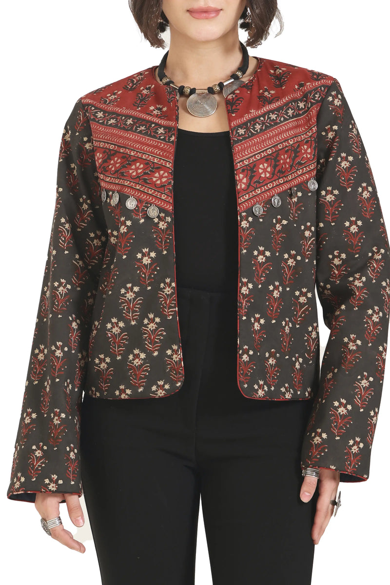 Somewhere In Between Jacket in Black