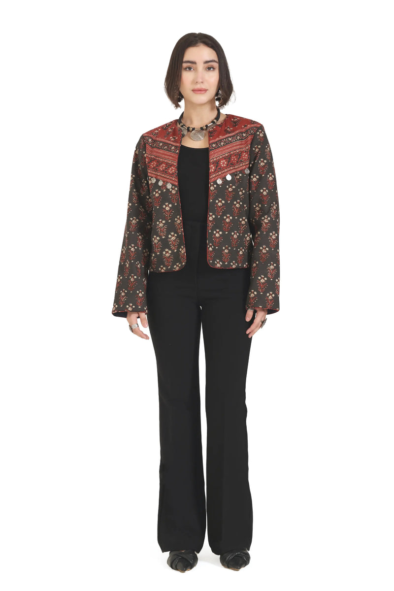 Somewhere In Between Jacket in Black