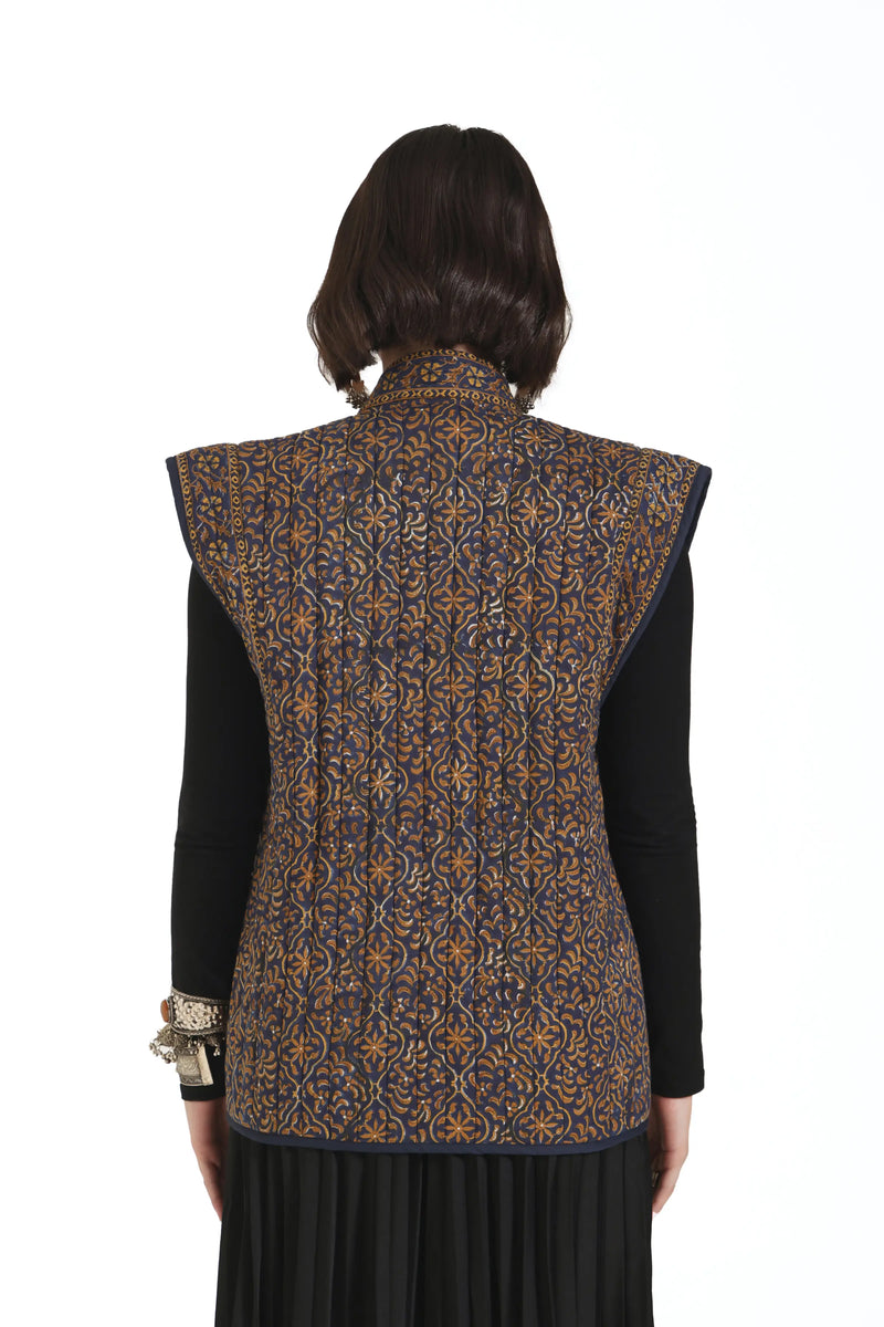 What Remains Kimono Jacket in Navy