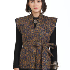 What Remains Kimono Jacket in Navy