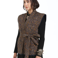 What Remains Kimono Jacket in Navy