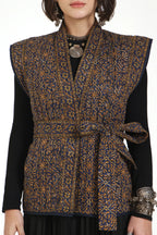 What Remains Kimono Jacket in Navy