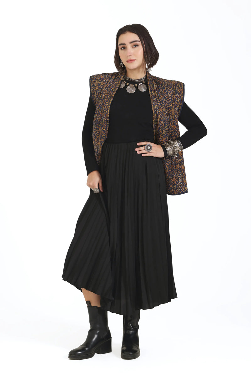 What Remains Kimono Jacket in Navy