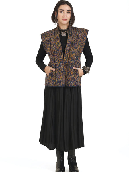 What Remains Kimono Jacket in Navy