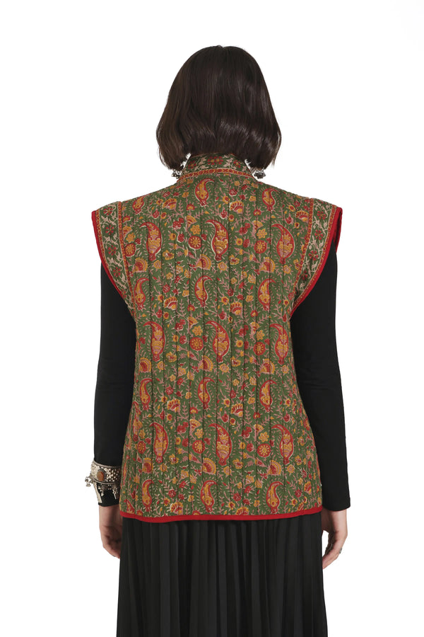 What Remains Kimono Jacket in Olive