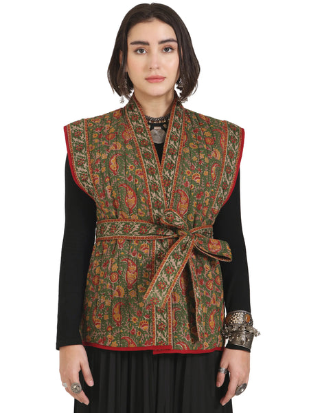 What Remains Kimono Jacket in Olive