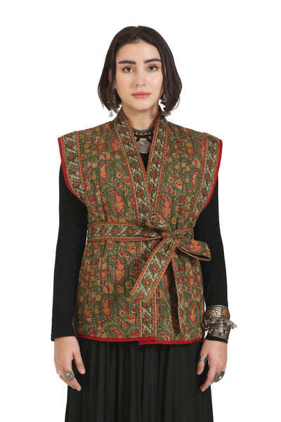 What Remains Kimono Jacket in Olive