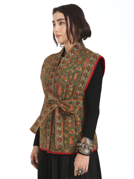 What Remains Kimono Jacket in Olive