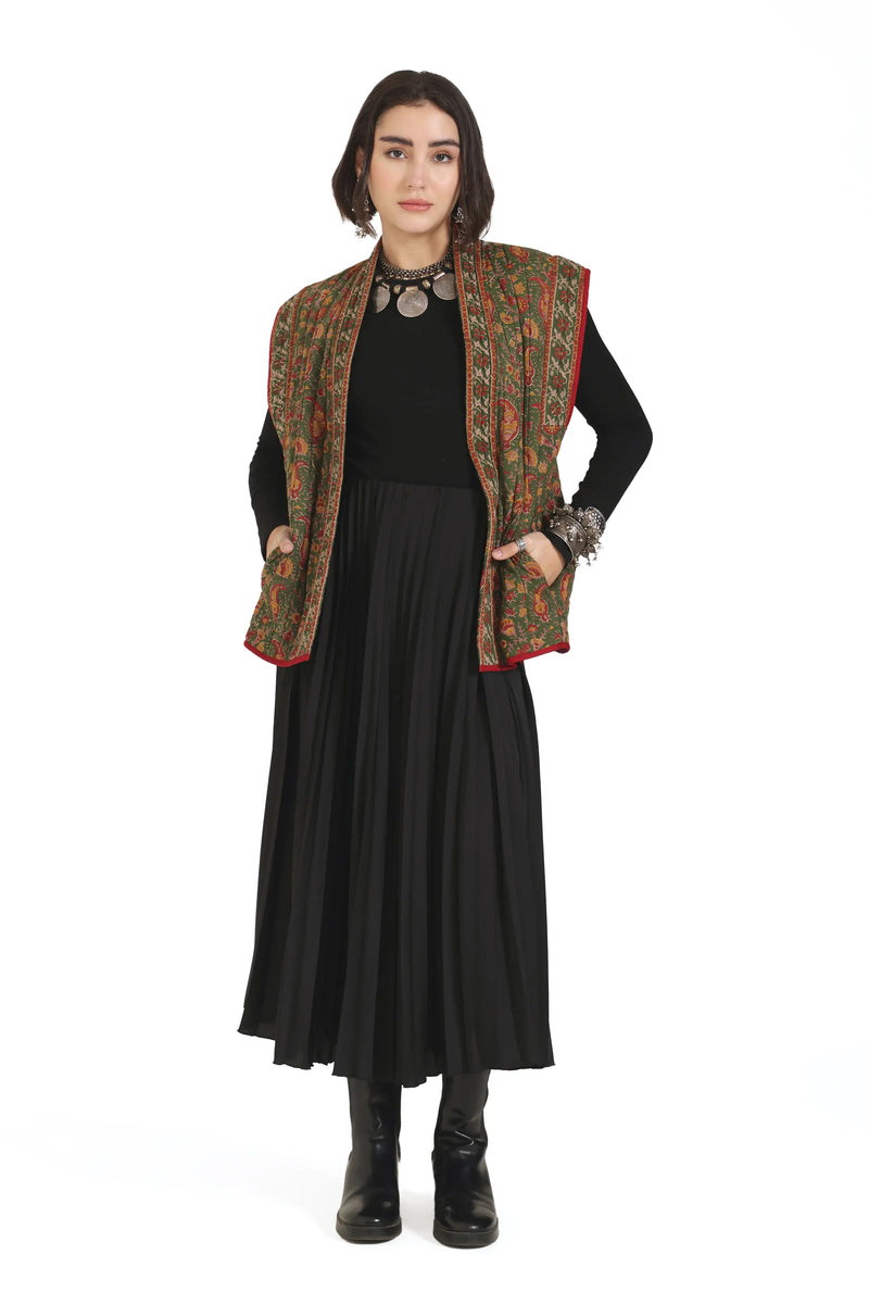 What Remains Kimono Jacket in Olive