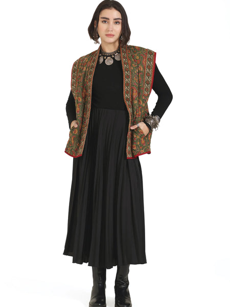 What Remains Kimono Jacket in Olive