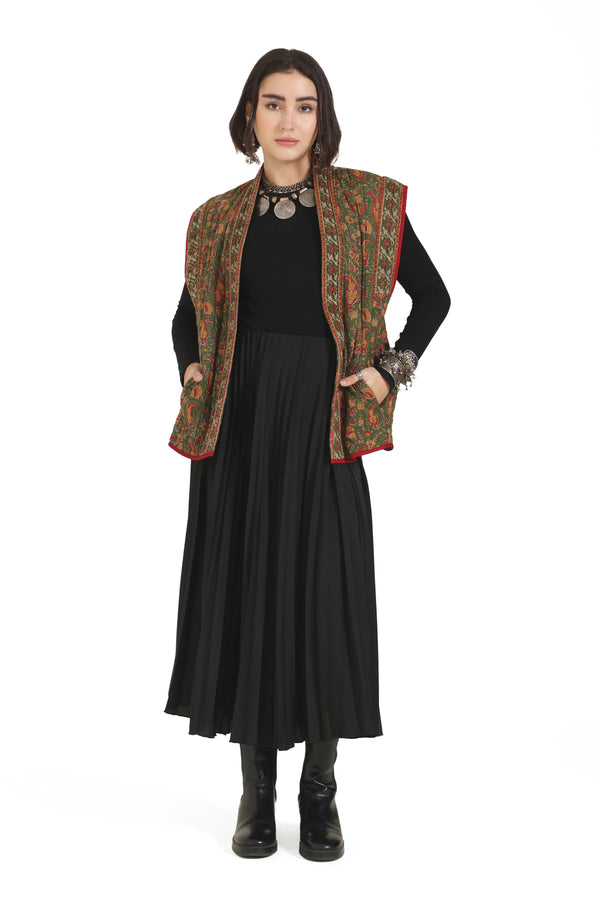 What Remains Kimono Jacket in Olive