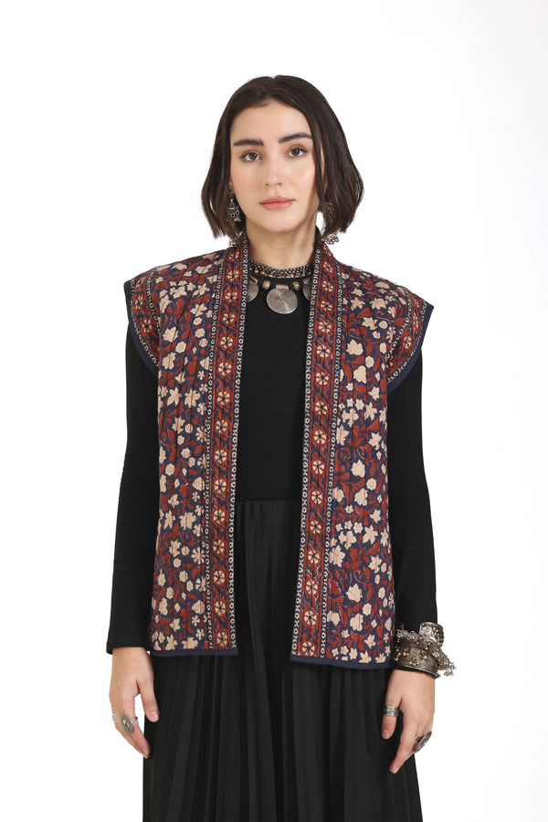 What Remains Kimono Jacket in Blue