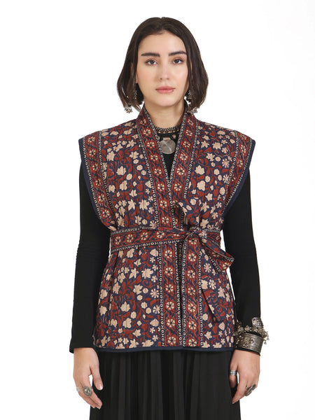 What Remains Kimono Jacket in Blue