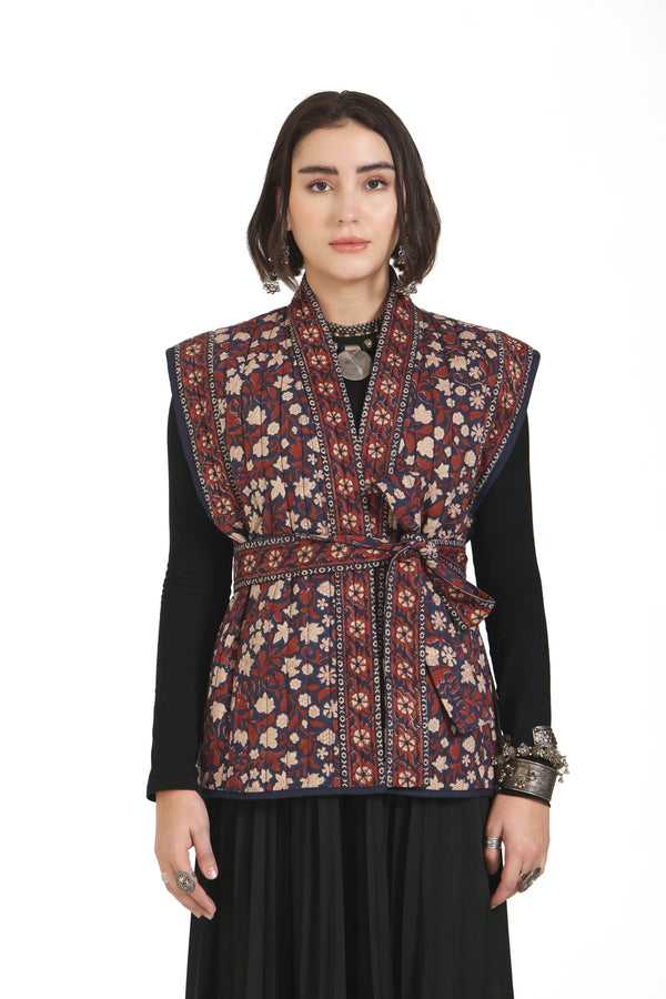 What Remains Kimono Jacket in Blue