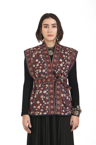 What Remains Kimono Jacket in Blue