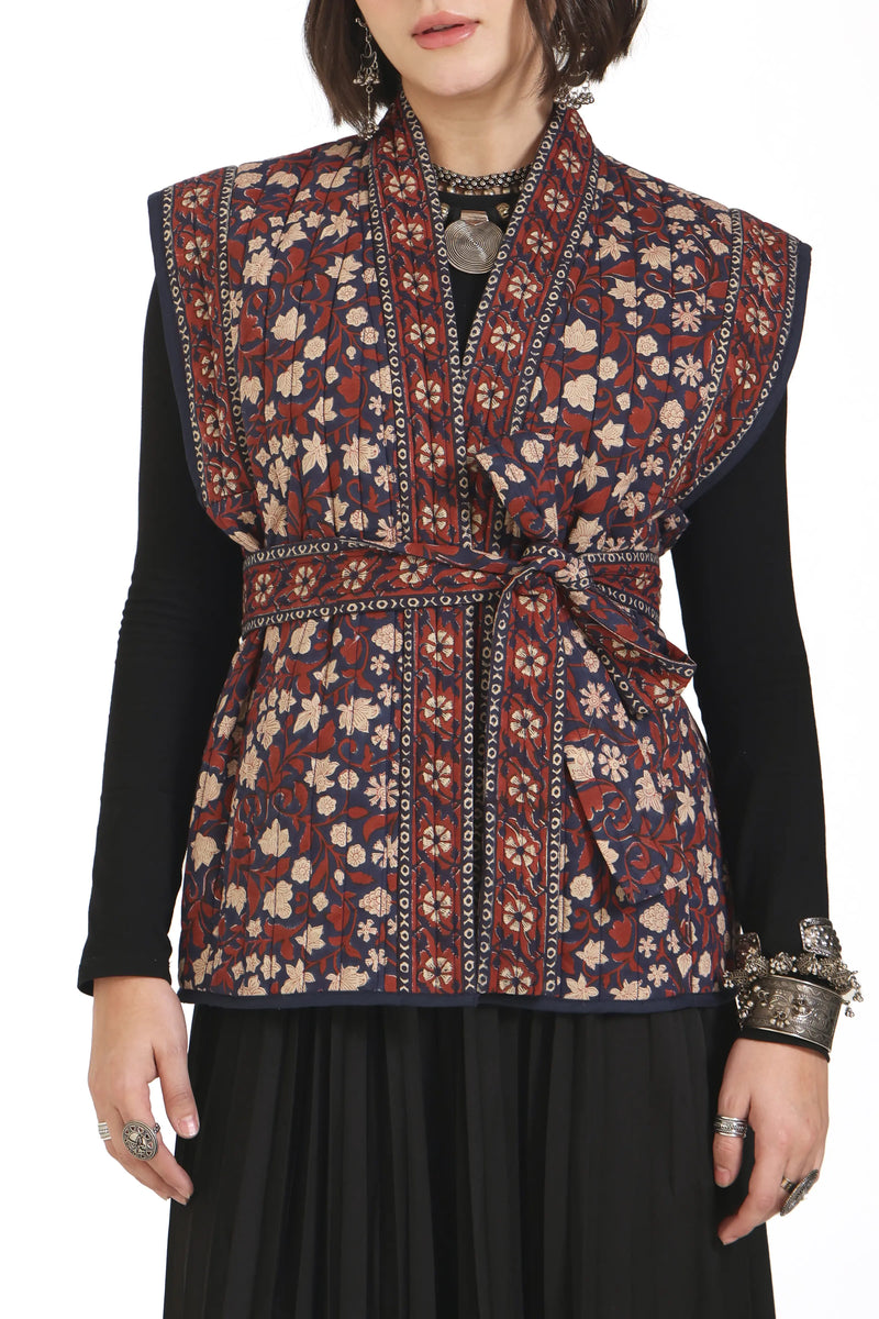 What Remains Kimono Jacket in Blue