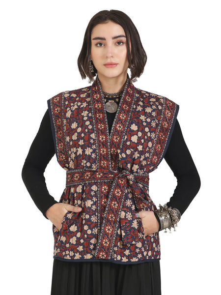 What Remains Kimono Jacket in Blue