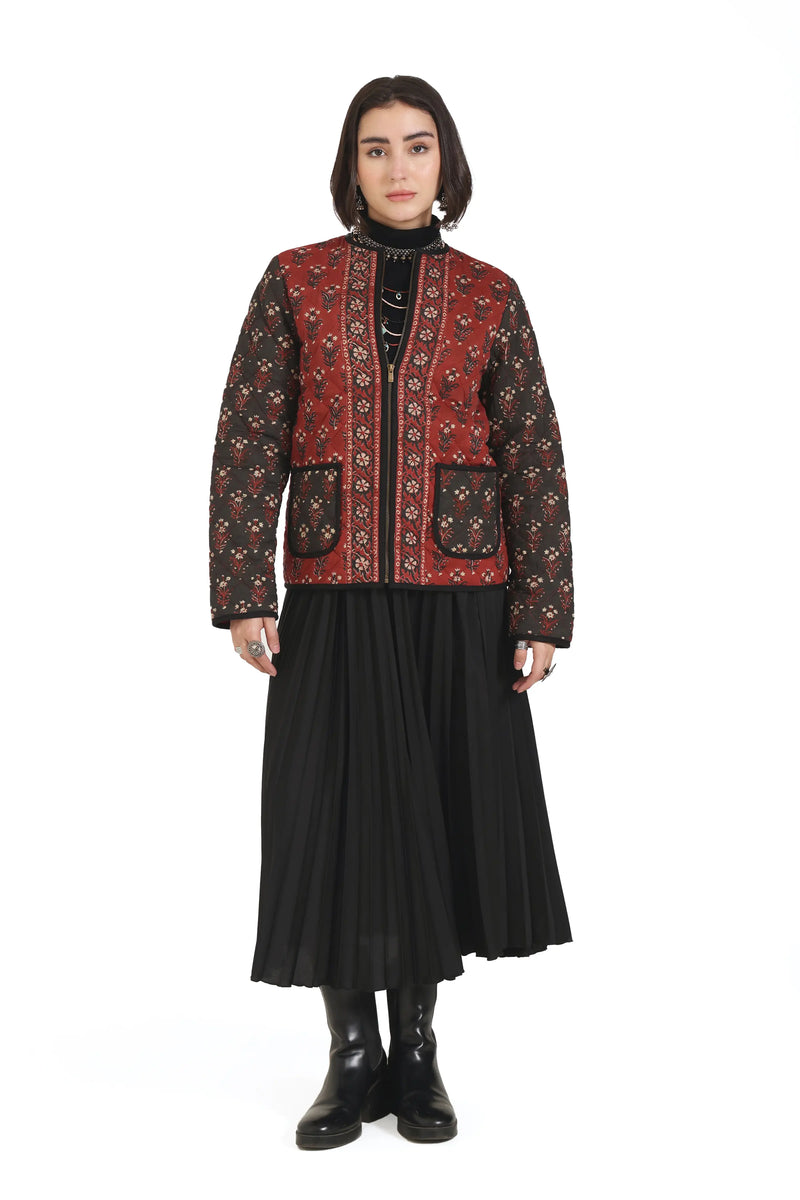 Here to Stay Zipper Jacket