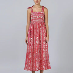 Kaushal Dress- Red