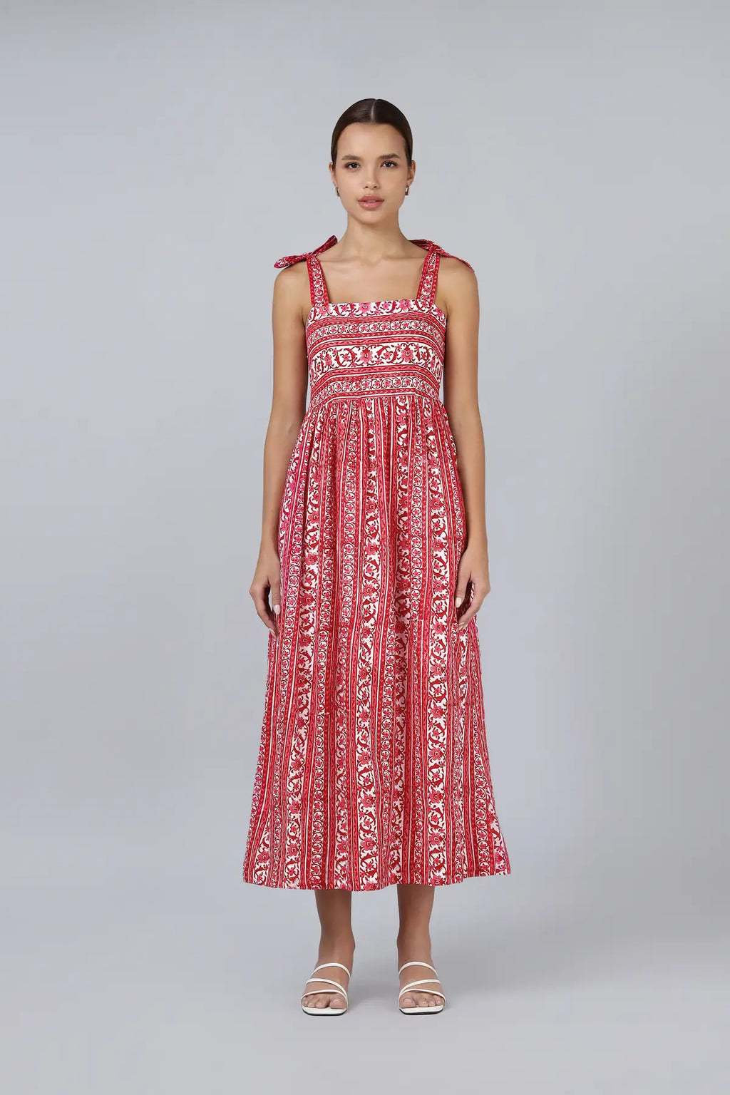 Kaushal Dress- Red