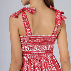 Kaushal Dress- Red
