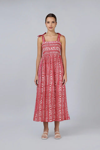 Kaushal Dress- Red