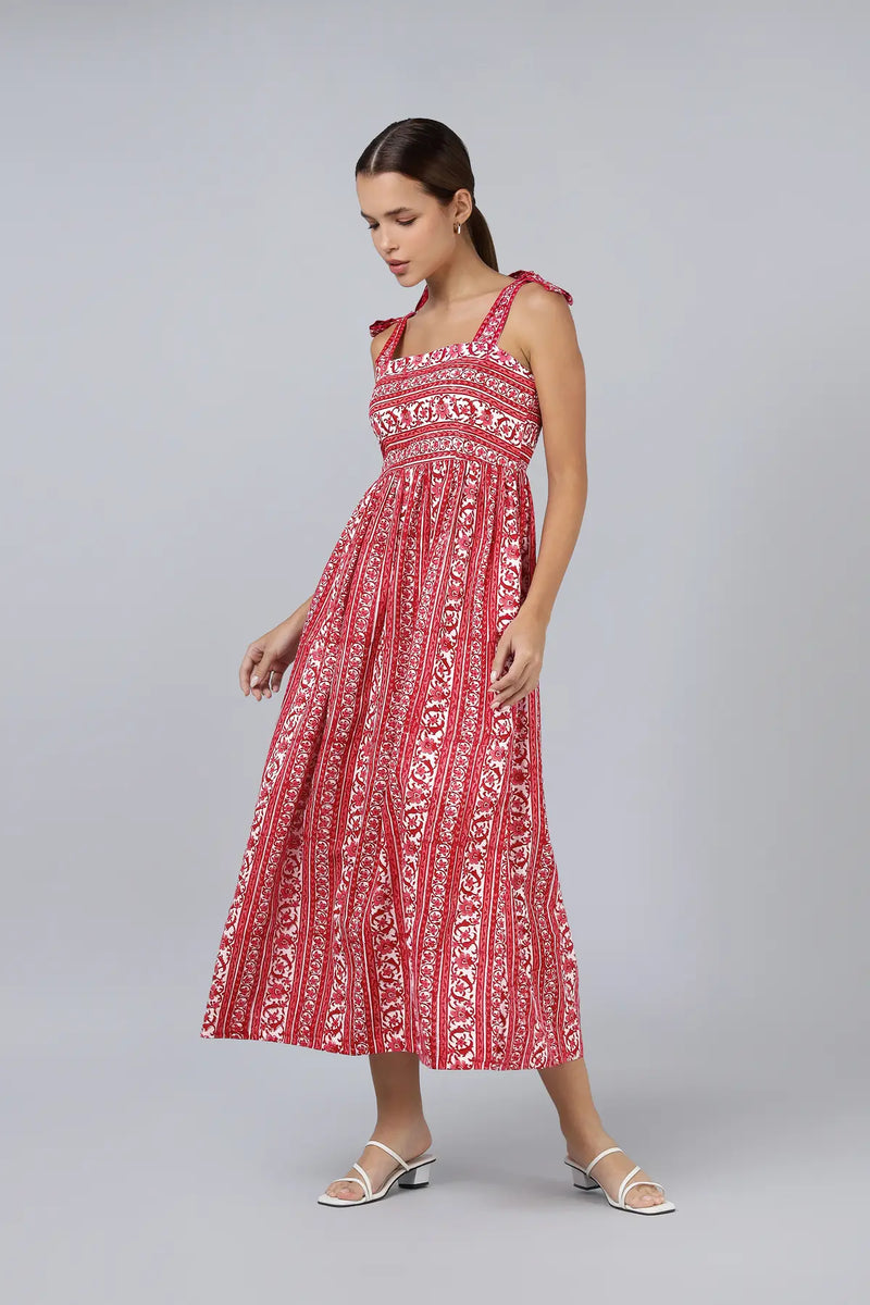 Kaushal Dress- Red