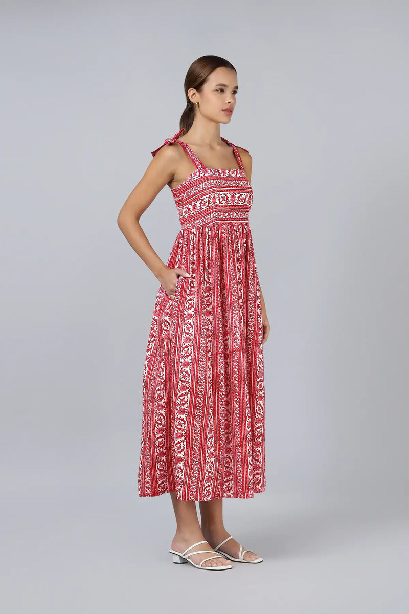 Kaushal Dress- Red