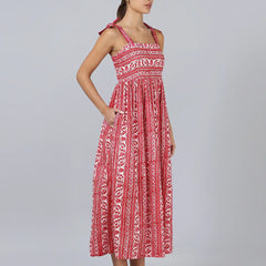 Kaushal Dress- Red
