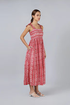 Kaushal Dress- Red