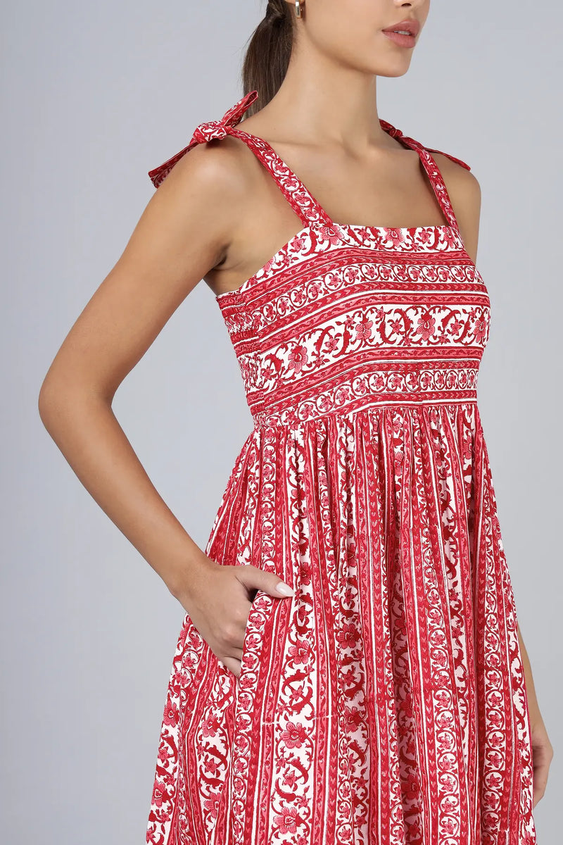 Kaushal Dress- Red