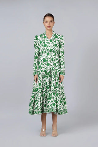 Mehro Dress- Green