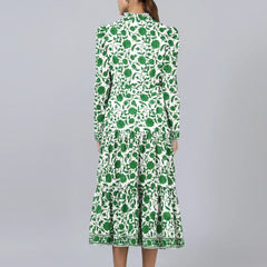 Mehro Dress- Green
