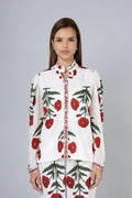 Rukmini Shirt - Maroon
