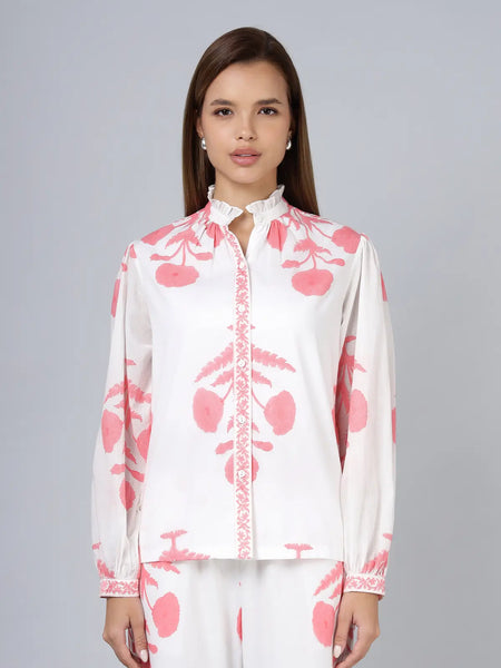 Geeta Shirt- Blush Pink