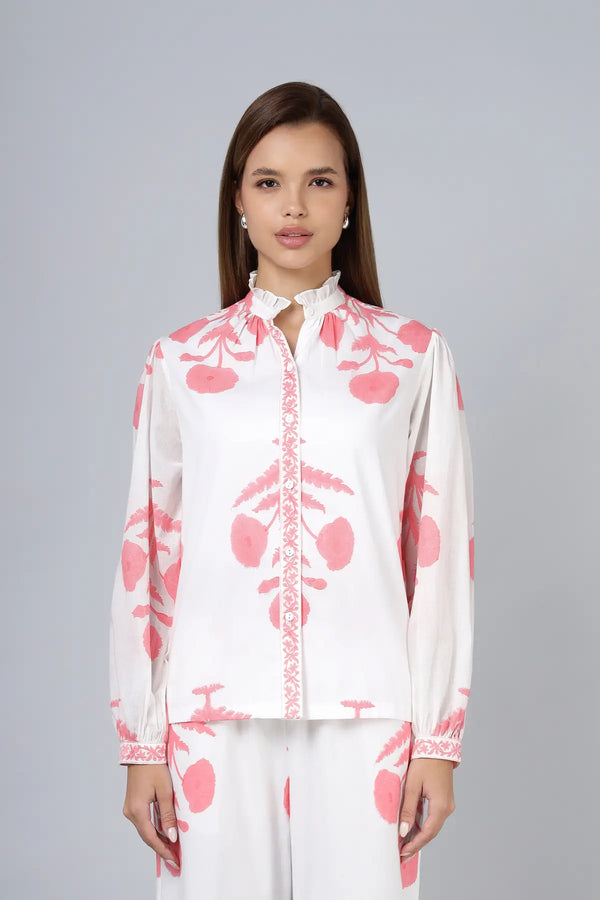 Geeta Shirt- Blush Pink