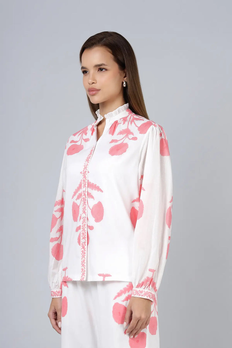 Geeta Shirt- Blush Pink