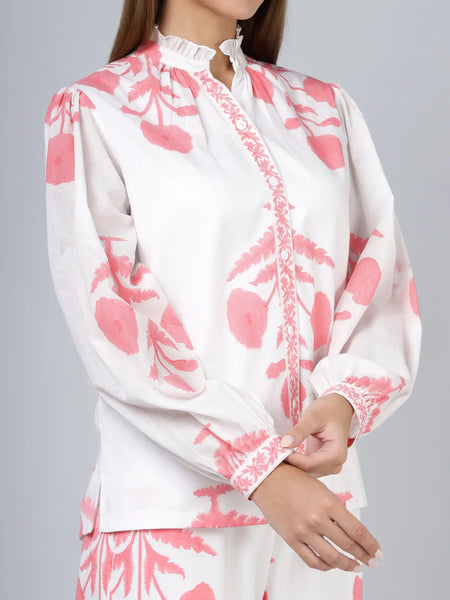 Geeta Shirt- Blush Pink